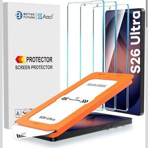 S26 Ultra Screen Protector Set